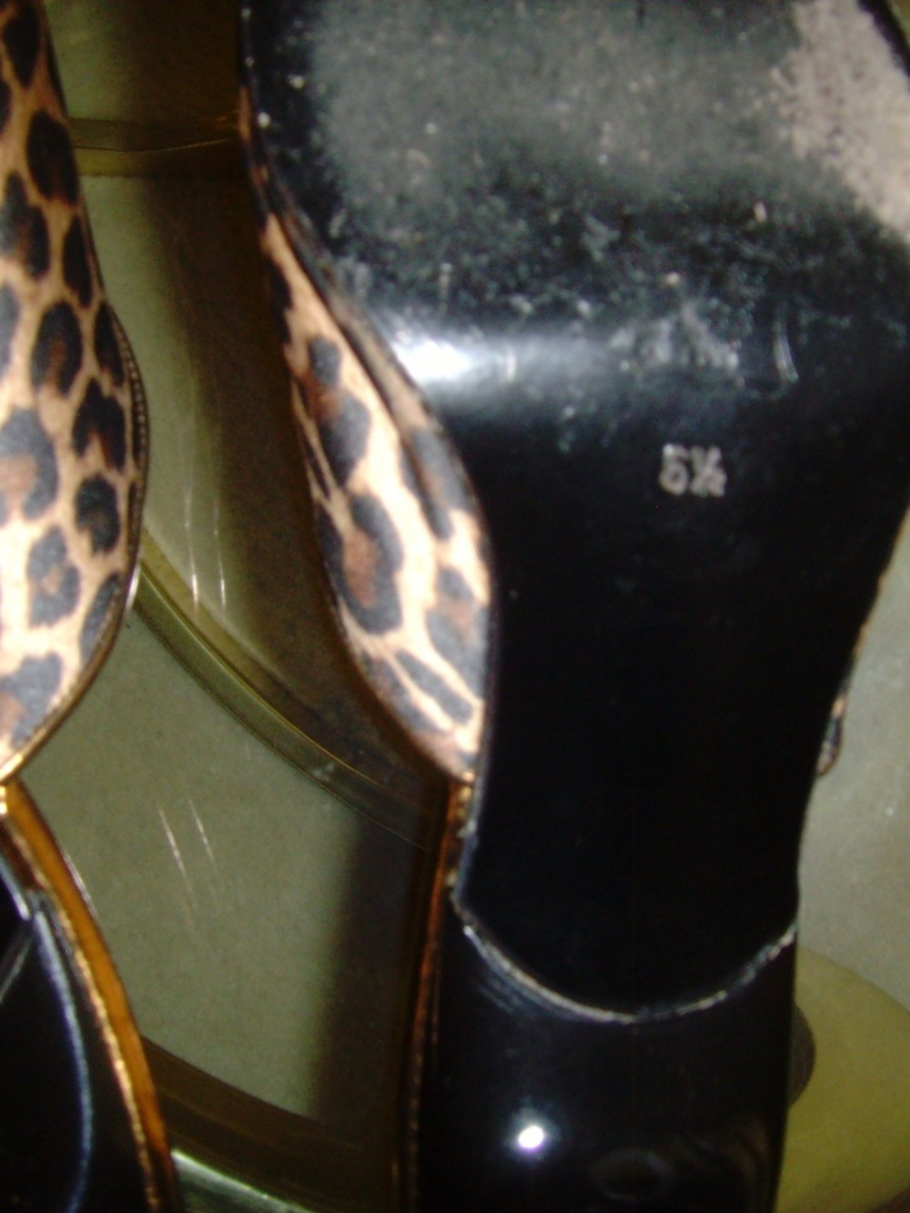 ORIGINE Leopard Print and Metallic Mules - Picture 9 of 15